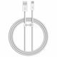 Кабель з швидкою зарядкою Baseus Dynamic 100W 1 м USB to Type-C Білий (424910003) - зображення 1