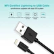 Кабель Choetech Lightning USB 2.0 AM to Lightning 1.8m Black (IP0027-BK) - изображение 3
