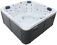 Гідромасажний СПА-басейн Aquajoy Riviera 200×200×90 см на 5 осіб, 48 форсунок, Bluetooth, LED - зображення 1