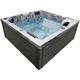 Гідромасажний СПА-басейн Aquajoy Monaco Odyssey 220×220×90 см на 5 осіб, 74 форсунки, Bluetooth, LED - зображення 2