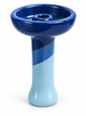 Чаша Overcup Cloud Blue для кальяна фанел под калауд на уплотнителе из глины синяя - изображение 4