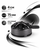 Калауд для вугілля Hornet Reef Option Black регулятор жару 7,5 см чорний з алюмінію - зображення 2