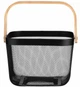 Кошик Ardesto Midori з ручкою чорний 25x24,5x18см (AR0901B) - изображение 3