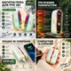 Магнітна грілка для рук 2-в-1 6000 мА·год, 3 режими нагріву, LED, Power Bank білий - зображення 5