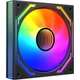Вентилятор GALAX Dream Mirror PRO 2-го покоління, 12 см, чорний, реверсивний (синхронізація ARGB/інтелектуальне керування ШІМ/дзеркало Full Infinity/низький рівень шуму/ланцюгове підключення) - зображення 1