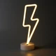 Настольный светильник Arnolux Молния 417-08-YL Желтый LED 1,9Вт, USB+3xAA battery, 31,5*11,5см - изображение 1