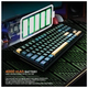 Клавиатура механическая беспроводная с подсветкой Jebel WKL-102 Tactix Pro Keyboard 4000mAh - изображение 5