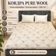 Одеяло LERI MAX Pure Wool 150x210 см микрофибра искусственная шерсть 350 г/м² - изображение 1