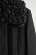 Пальто жіноче COS shearling-collar wool long coat 1301901001 Eur 36 Чорний - изображение 6