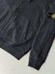 Мужская толствовка, Зип Худи антрацит Stone Island размер S - изображение 9