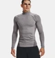 Компресійна Кофта з Комірцем Under Armour Men's ColdGear® Compression Mock(1366072-020) S Сірий - изображение 1