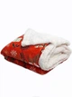 Новогодний плед-пододеяльник на овчине Malloory Home 150*200 Christmas - изображение 2