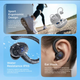 Спортивные беспроводные наушники TWS Proove X-Go Bluetooth 5.4 с креплением за ухо, IPX5, 10 мм, APP, LED-дисплей, черные - изображение 7