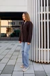 Жіноче пальто піджак UF-Fashion М-409 42 коричневий - зображення 5
