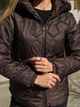 Женская куртка молодежная демисезонная UF-Fashion KS-KL шоколадный XL - изображение 6