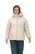 Куртка женская зимняя большого размера UF-fashion 1222-r 64 пудра - изображение 1