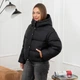 Жіноча демісезонна куртка-трансформер UF-Fashion 1160-B XS чорний - зображення 4