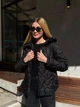 Женская молодежная демисезонная куртка UF-Fashion KS-KL черный XL - изображение 2