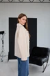 Жіноче коротке пальто піджак UF-Fashion М-409 42 бежевий - зображення 7
