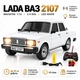 Машинка на пульте Lada ВАЗ 2107 1:12, радиоуправляемая машинка Жигули, RC автомобиль классика, авто на радиоуправлении для детей, машинка с подсветкой, с аккумулятором + батарейки в пульт в подарок - изображение 1