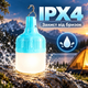 USB LED Лампа Фонарь 10W / 5В на аккумуляторе 500 mAh светильник подсветка фонарик, Белая - зображення 7