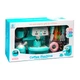 Детская игрушка кофеварка Kitchen set 18см, льется вода,звук,свет,продукты,посуда YH189-5B - изображение 2