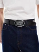 Ремень мужской из натуральной кожи Levi's 814399943 38 (114 см) Черный (1162712916) - изображение 2