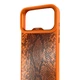 Чохол Kajsa Glamorous Snake для iPhone 17 Pro Max помаранчевий Orange Plus (MagSafe, металеве кільце камери, преміум) - зображення 4