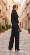Стильні чорні джинси wide leg (широкі) esmara, розмір 42 EU-48UA-M/L - изображение 2