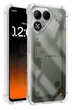 Чехол WXD на Tecno Pova 8 (LK6) / чехол для смартфона с усиленными углами / (прозрачный) - изображение 1