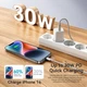 Кабель Vention USB 2.0 Type-C M to Lightning M 1 PD 27W PVC White (LAKWF) - зображення 5