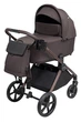Коляска 2 в 1 Bair Pixel Chrome Eco PC-06 velvet chocolate - изображение 1