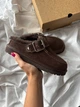 Зимові клоги Ugg Goldenstar Evelina Clog шоколадного кольору розмір 37 - изображение 3