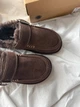 Зимові клоги Ugg Goldenstar Evelina Clog шоколадного кольору розмір 37 - изображение 7