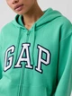 Толстовка на флисе GAP с логотипом 1162805870 (Зеленый S) - Уценка - изображение 4