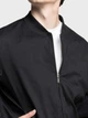 Бомбер чоловічий Arber бавовняний Varsity Jacket KR41 54 зріст 6 чорний (M08.01.02.631) - изображение 6