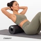Масажний ролик EasyFit LightWeight Classic 30×15 см EPP,МФР ролер для спини,ніг, стегон і міофасціального масажу Чорний - зображення 2