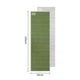 Каремат туристичний складаний одномісний IXPE Naturehike CNK2450WS044 195x60x1.8 см, Olive 2000000219486 - зображення 2