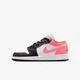 Кроссовки детские Jordan 1 Low 38 Серый 553560-025 - изображение 6