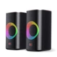 Стерео колонки ігрові HAVIT HV-SK212SE USB RGB Black HAVIT (28430-000) - изображение 1