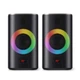 Стерео колонки ігрові HAVIT HV-SK212SE USB RGB Black HAVIT (28430-000) - изображение 2