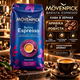 Кофе в зернах 510 г Movenpick Barista Espresso арабика робуста темной обжарки зерновой кофе для эспрессо насыщенный вкус интенсивный аромат для автоматической кофемашины - изображение 1