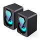 Ігрові колонки HAVIT HV-SK210 mini PRO USB 2.0 RGB Black HAVIT (27177-000) - изображение 5