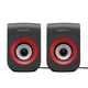 Стерео колонки HAVIT SK599 USB 6W Black/Red HAVIT (24164-000) - изображение 2