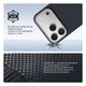 Чохол для смартфона Apple iPhone 18 Pro ArmorStandart BlackIcon Aramid Plain MagCase Black (ARM92838) - зображення 4