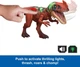 Динозавр Афровенатор Мир Юрского периода Jurassic World Afrovenator Dinosaur Action Figure Toy, Attack & Light & Sound - изображение 4