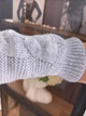 Подовжений жіночий в'язаний кардиган оверсайз ITALIA, колір Сірий розмір One Size - изображение 6