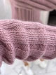 Вʼязана сукня міді INTER, колір Темна пудра, розмір One Size - изображение 8