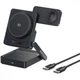 Беспроводное Зарядное Устройство Baseus PicoGo AF21 3-in-1 Qi2.2 35W + кабель Type-C to Type-C (1m) black (E0205402) - изображение 1
