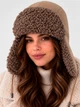 Шапка жіноча VILSS Inverno Cashmere Ram VLU-2502-39-20 55-58 Горіховий/Моко - зображення 1